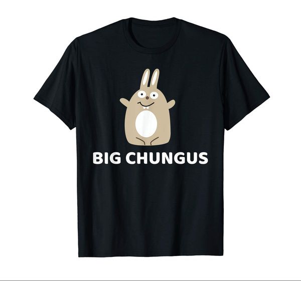 

big chungus meme tee gift funny rabbit meme tee t-shirt breathable tee shirt