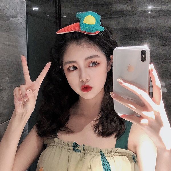 

hair clips & barrettes giant dinosaur forehead bb girl wash face bangs clip hairpin korean style accessory, Golden;silver