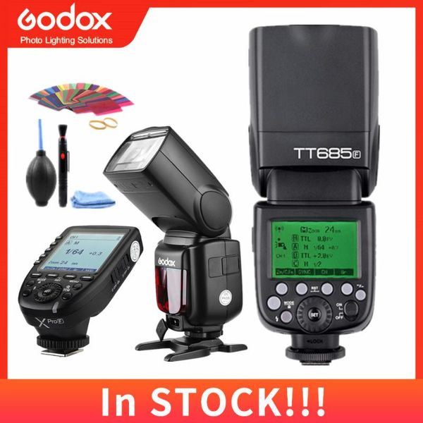 

godox685f gn60 2.4g hss 1/8000s wirelessl flash light speedlite x1t-f transmitter xpro-f trigger for fuji cameras