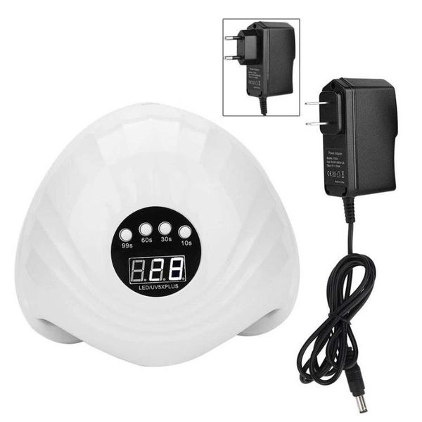 

108w intelligent led uv gel curing machine nail polish dryer manicure tool
