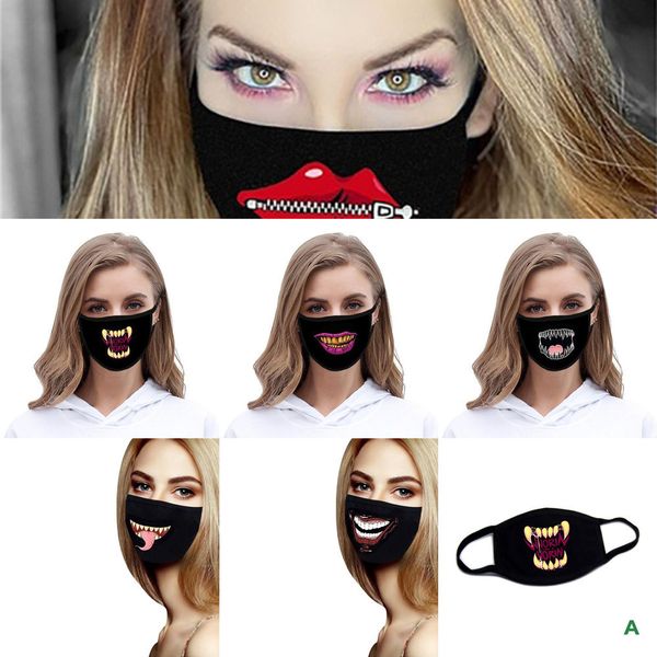 

party masks mask outdoor face printing sale spot mouth pm2.5 cotton dust mask detachable filter party mask 101