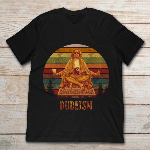 

the big lebowski buddha dudeism vintage t-shirt