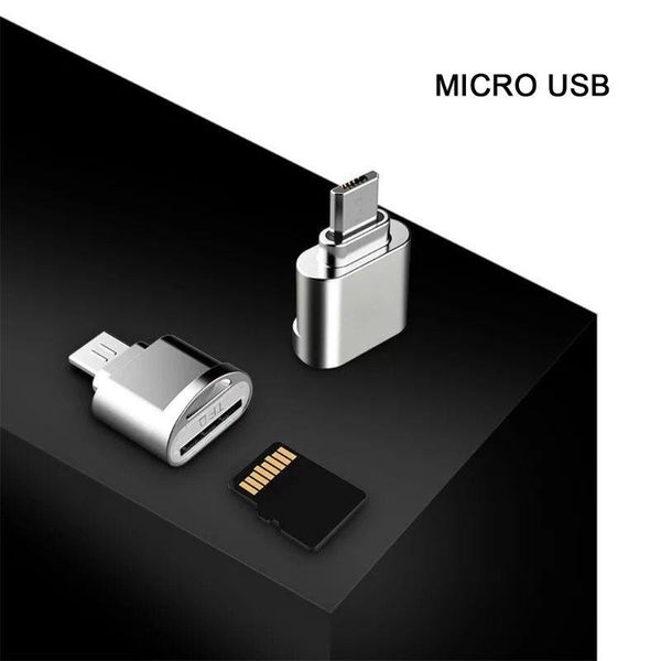 

1pc usb otg tf micro sd card reader adapter for samsung xiaomi huawei htc android smart phone tablet