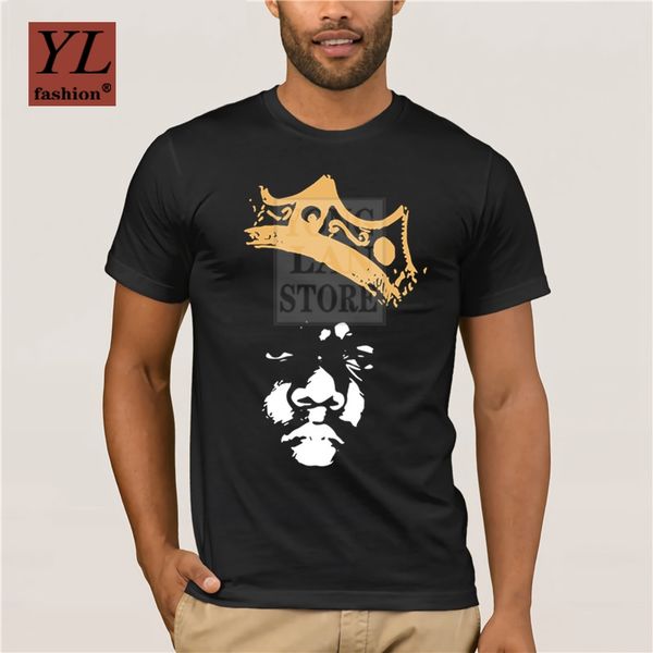 

2020 летняя мода печатных метанию футболка king t shirt