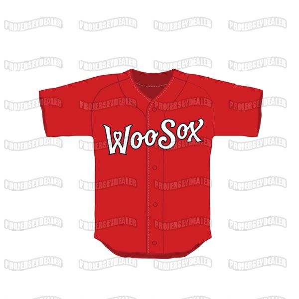 2020 2020 WooSox Worcester Custom Baseall Jersey Mens Womens Youth Stithced Name Stiched Number 
