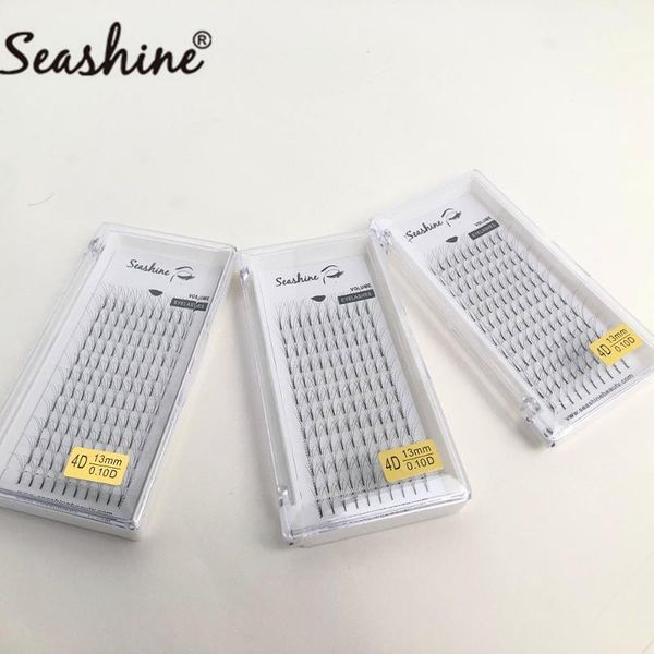 

false eyelashes seashine 100% hand made premade fans volume lash extension long stem 2d-6d indivdiual lashes wholesale make up