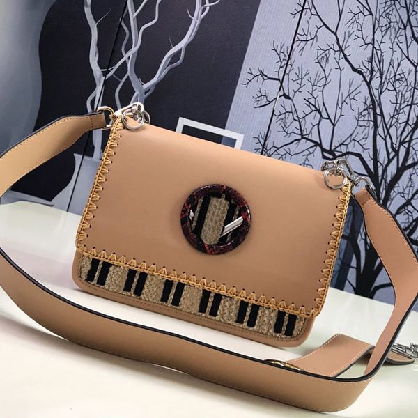 

genuine leather purse hasp messenger lady shoulder hemming handcraft bag two handbags letter plain high-capacity bag flap straps new st evcd, Red;black