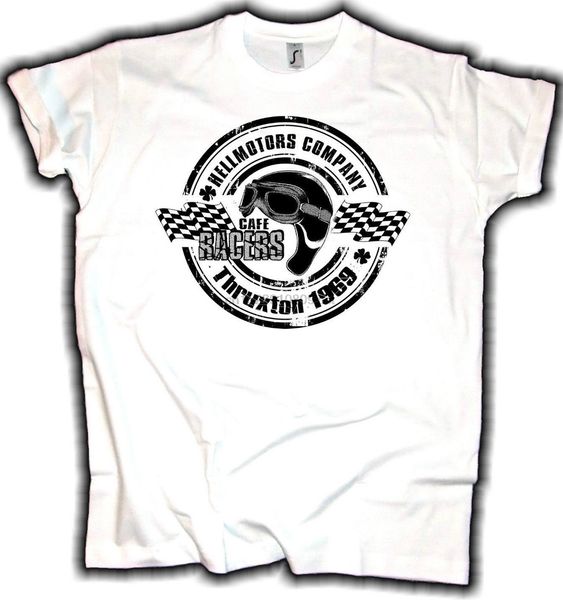 

2020 горячие продажи мода thruxton байкер t-shirt cafe racer rockers london ace 1969 oldschool v8 сша автомобилей tee рубашки