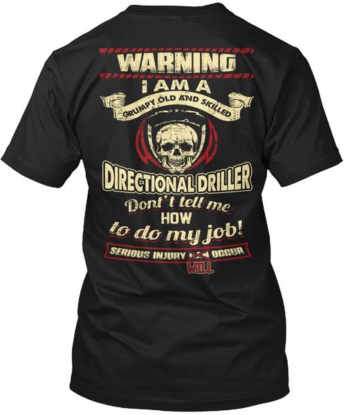 

мужчины футболка directional driller- limited edition women t-shirt