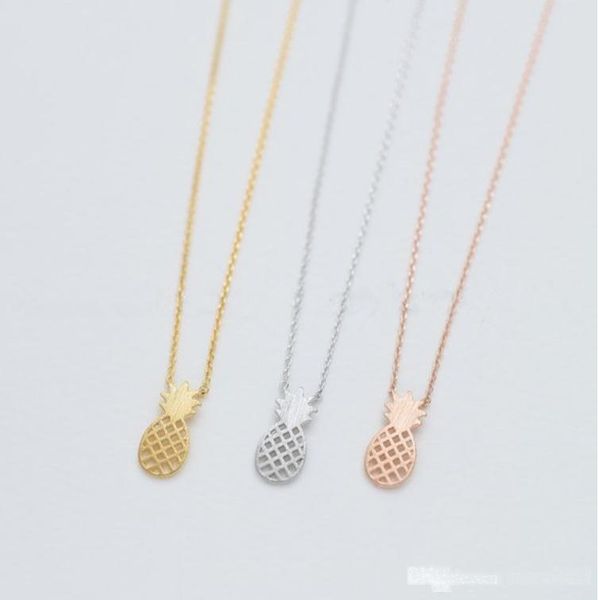 

new fashion pendant necklaces with pineapple pendant super popular pendant necklace for women, Black