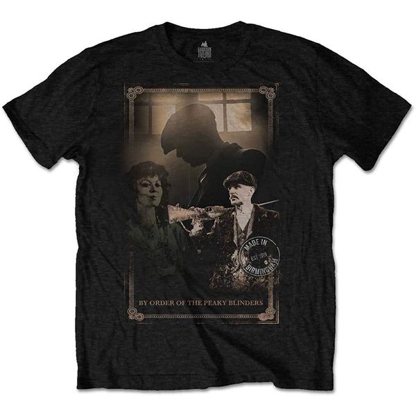 

peaky blinders 'sun' (black) t-shirt
