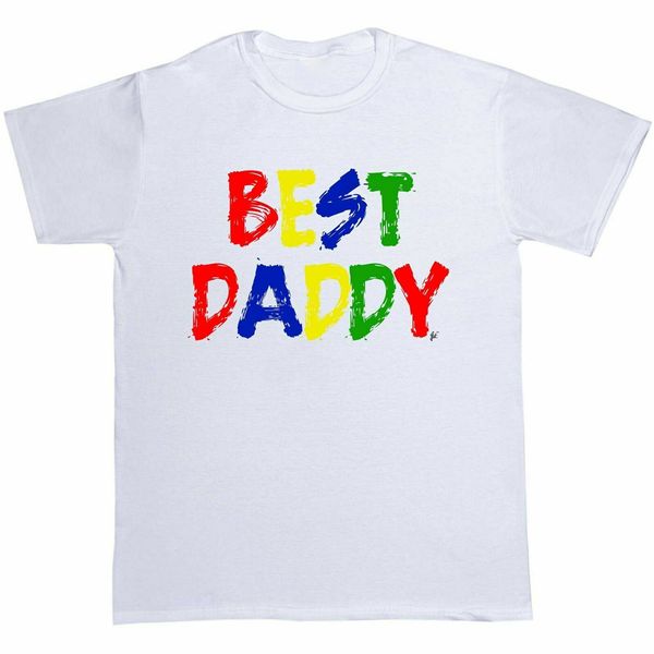 

лучшие отцы daddy day день подарков мужские футболки streetwear повседневная майка