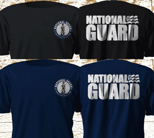 

new us national guard special force army homeland military t-shirt new 2020 print letters men cotton print t shirt