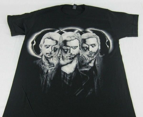 

new mens black swedish house mafia 3 faces short sleeve t-shirt size s l xl