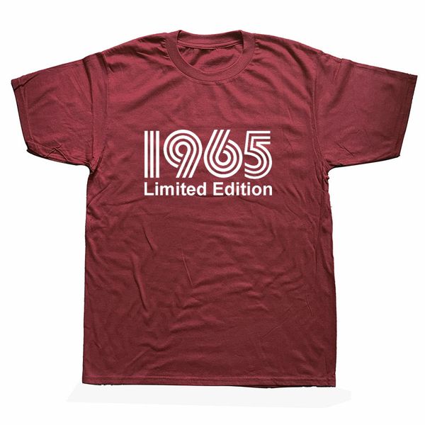 

1965 limited edition funny graphic t-shirt mens summer style fashion short sleeves oversized streetwear t shirts