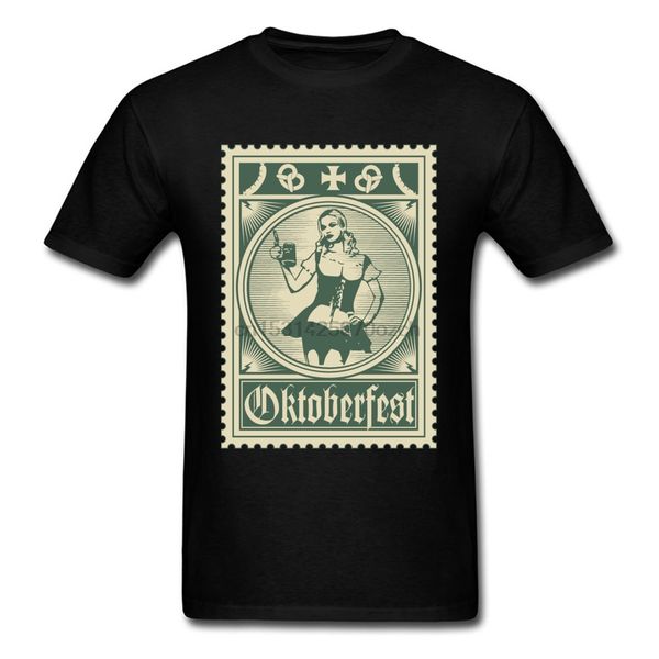 

men t-shirt oktoberfest stamp tshirt beer lover festival t shirts vintage black clothing oversized custom male tees