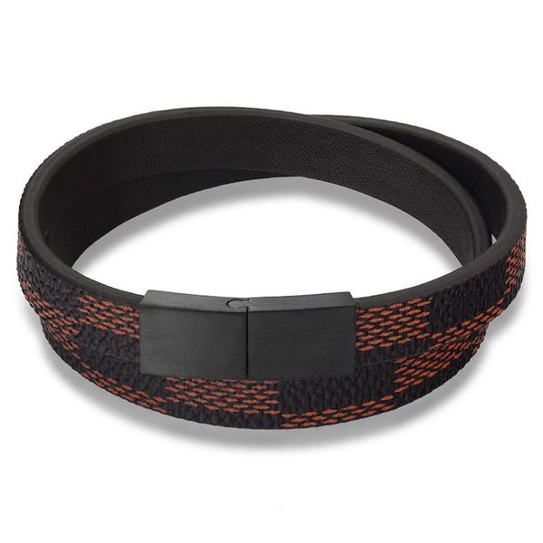 

handmade cross wide cuff bracelets stainless steel magnetic genuine leather bracelets men & bangles for women jewelry, Golden;silver