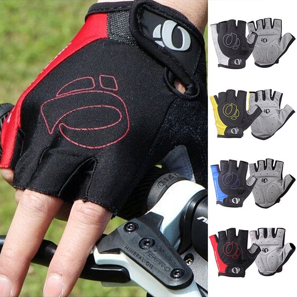 

1pair half finger cycling gloves anti-slip anti-sweat gel bicycle riding gloves anti shock mtb road mountain bike sports gloves