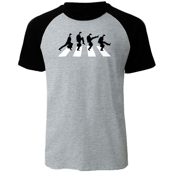 

monty python the ministry of silly walks t shirt hip hop tshirt mens raglan short sleeve funny summer cotton men t-shirt