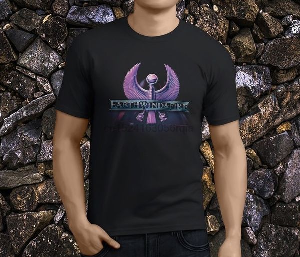 

new popular earth wind amp fire mens black t-shirts size s-3xl