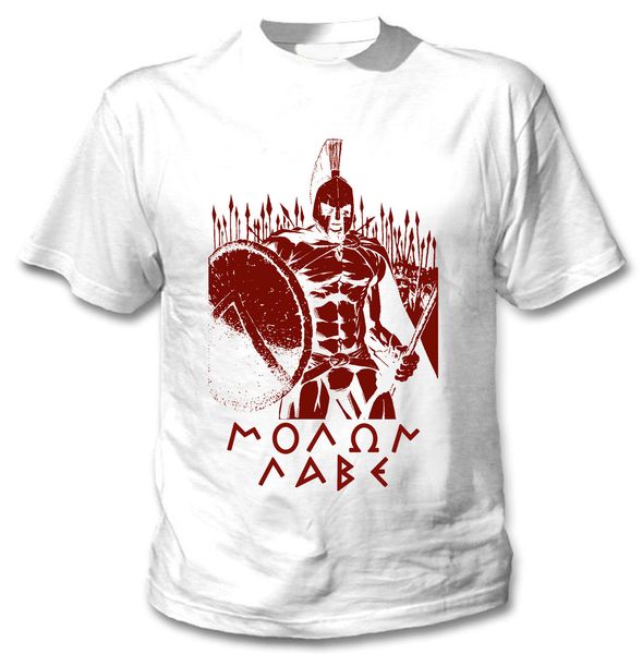 

2019 spartan warrior 21 - new cotton white tshirt