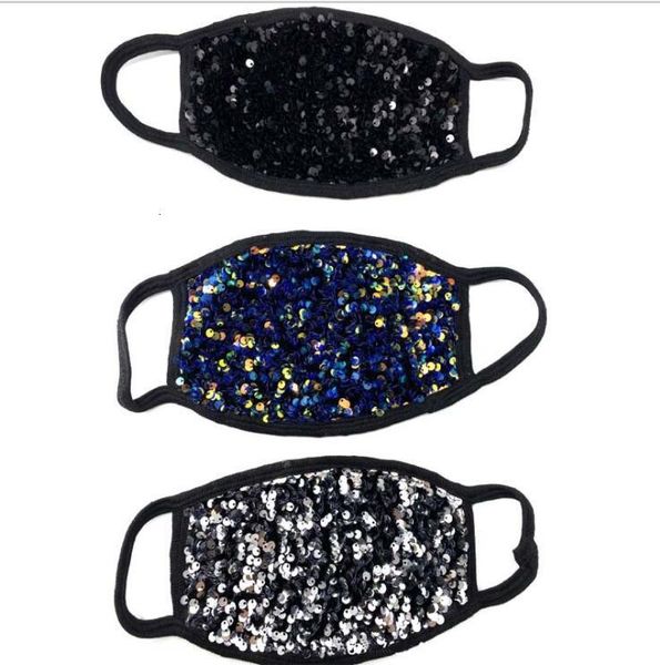 

respirator fashion outdoor mask cotton washable ewc1330 silk sequin bling cover masks dustproof protective glitter mouth wxavh xokpt