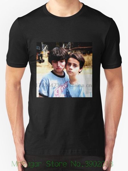 

finn wolfhard jack grazer men t-shirt black s - 2xl summer cool funny t-shirt