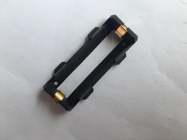 

storage boxes 1pcs/lot 1 x 26650 battery holder smd with bronze pins 26650 battery storage box tbh-26650-1c-smt