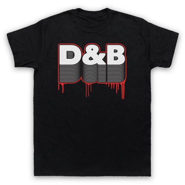 

db drum and bass dnb fan electronic брейкбит музыка mens womens мужчины топы тройника футболка выборочная печать
