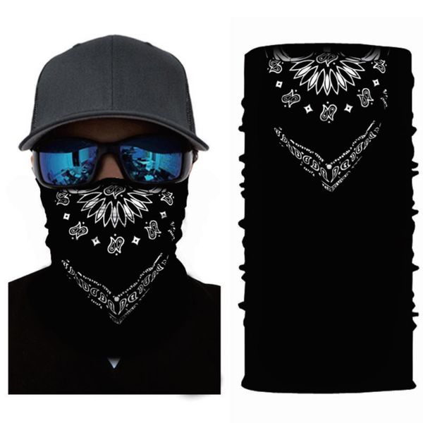 

платок упругие шарф бесшовные hip hop paisley ring бандана трубчатые многофункциональность face head snood babushka ободки для sqcojy ppshop, Black