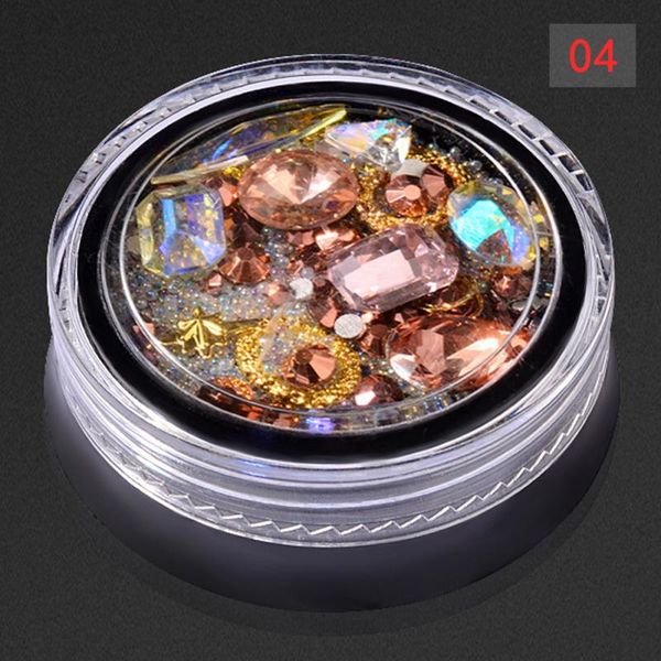 

sharp bottom diamond transparent ab diamond crystal glass jewelry elf beads mixed