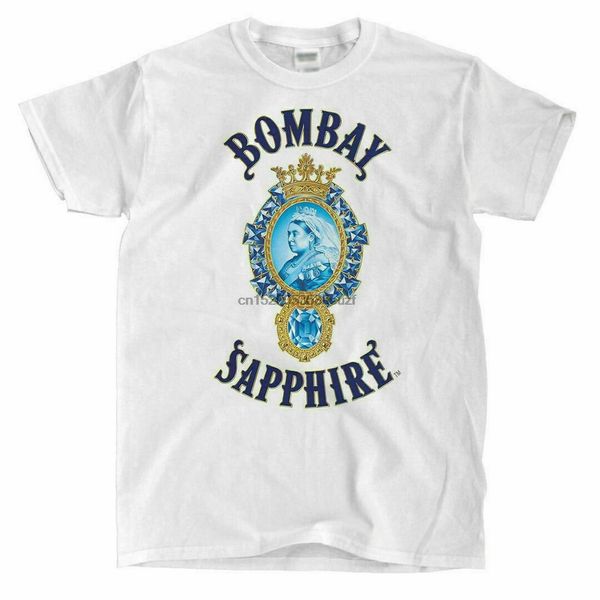 

new 2111 bombay sapphire gin logo t-shirt размер s-5xl взрослые повседневный tops футболочка