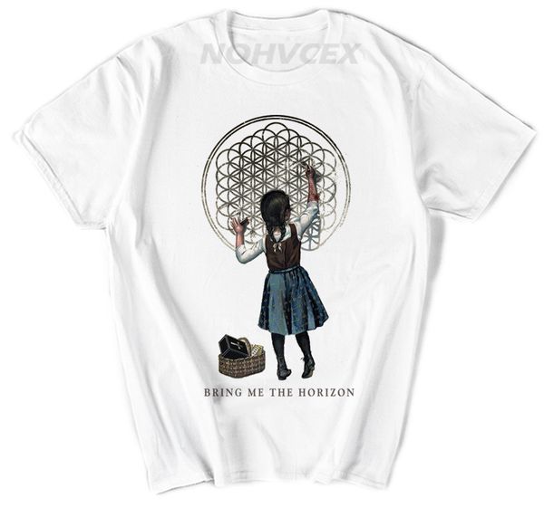 

bmth music theme bringing me the horizon heavy metal digital inkjet printing character pattern subject t-shirt