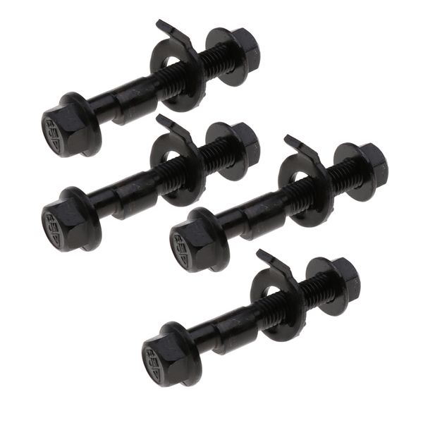 

4шт четыре колеса выравнивание cam болт 12мм эксцентричный винт 12,9 двойной прокладка