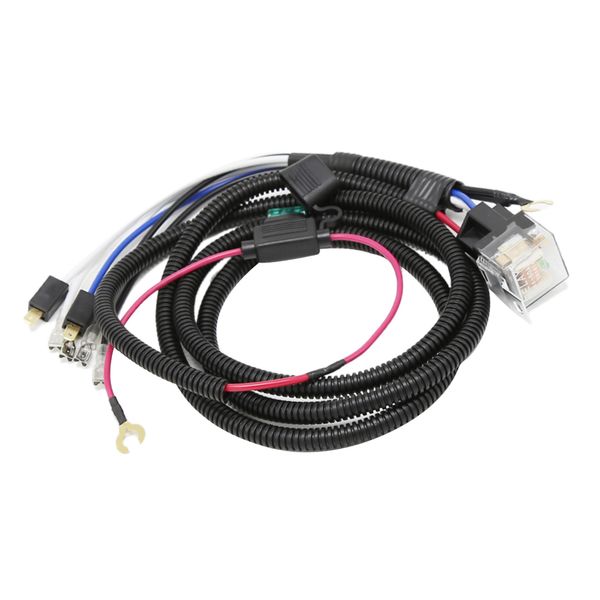 

12v 80a motorcycle car truck dual tone electric horn wiring harness relay