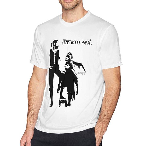 

pp skirt mens tee stevie rumours nicks t shirt white xl