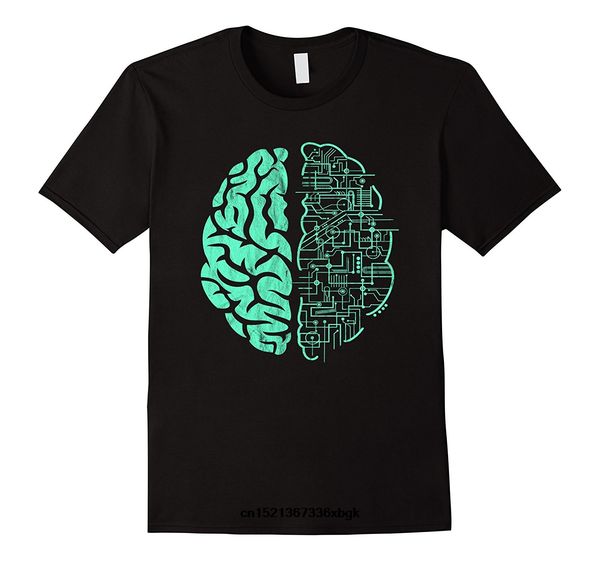 

brain neurons awareness shirt : abstract nerdy human anatomy print t-shirt summer style simple style cool t shirt