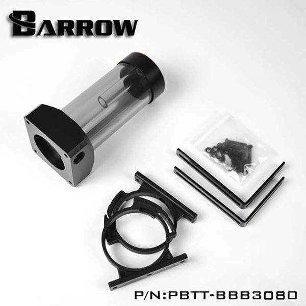 

fans & coolings barrow pbtt-bbb,ddc pump retrofit kit,black cover black tube 4 length,pump reservoir integrated set,for water cooler tank