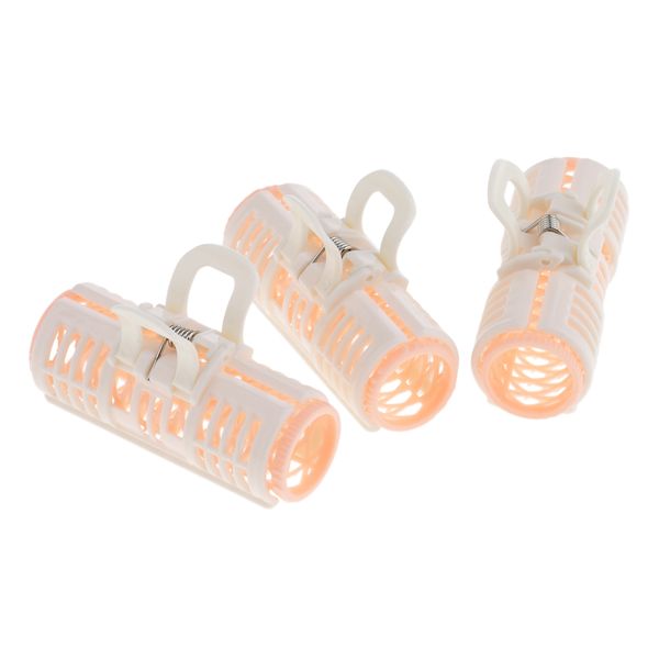 

3pcs lightweight curlers plastic hair roller /diy hair styling curler/large hair curlers/hair styling tools