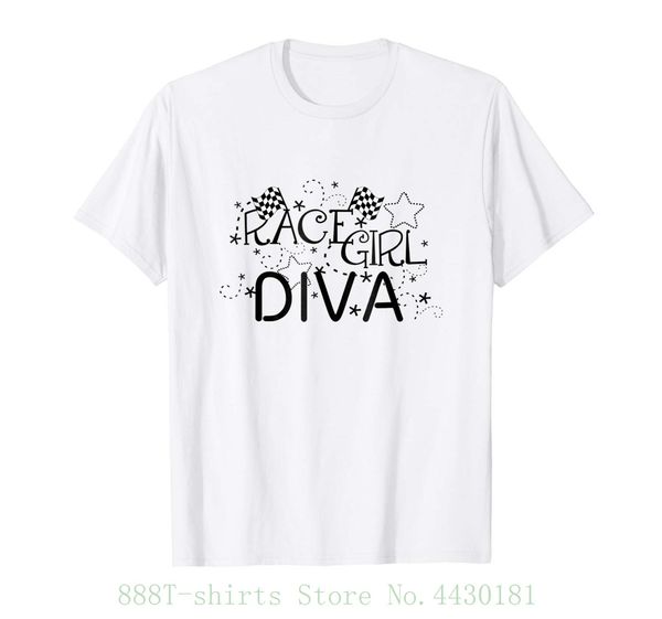 

women's tee race girl diva shirts print girl t shirt hipster cotton casual