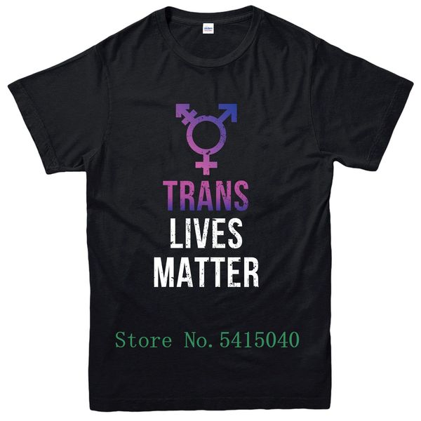 

trans lives matter t-shirt, transgender lgbt inspired tee cool casual pride t shirt men new tshirt loose