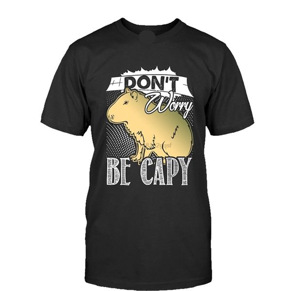 

зира-s водосвинка футболки - don100% волнуйтесь be capy капибара красивые футболки