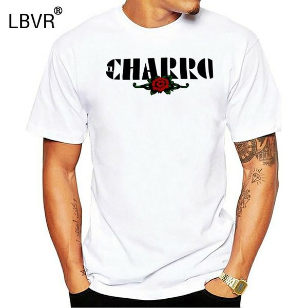 

el charro t-shirt white (xxl) new cotton made italy vintage style (street