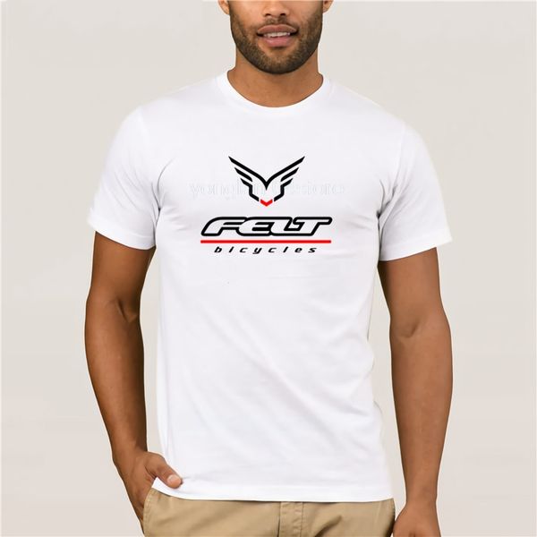 

men's white short sleeve t-shirt felt bike quality fashion short sleeve men tshirt