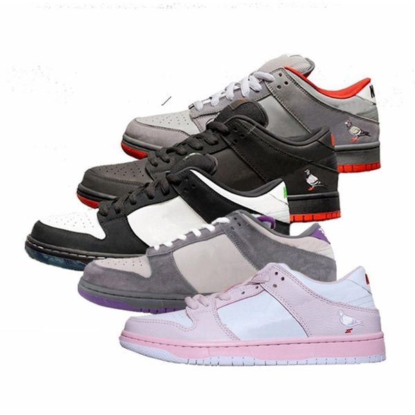 

designer fashion staple panda pigeon travsi scotts sb dunk trainers chunky dunky men women casual what the skateboard running shoes 36-45