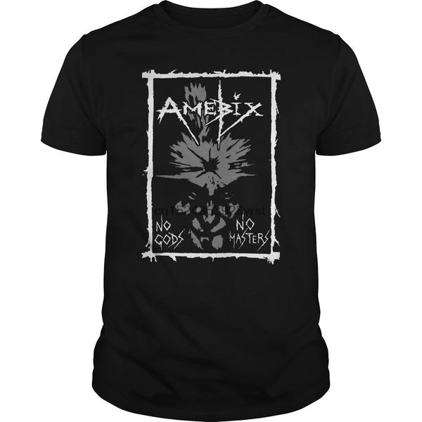 

amebix нет gods нет мастер футболка корочка punk sludge doom metal hardcore мужской harajuku top фитнес марка одежда футболка