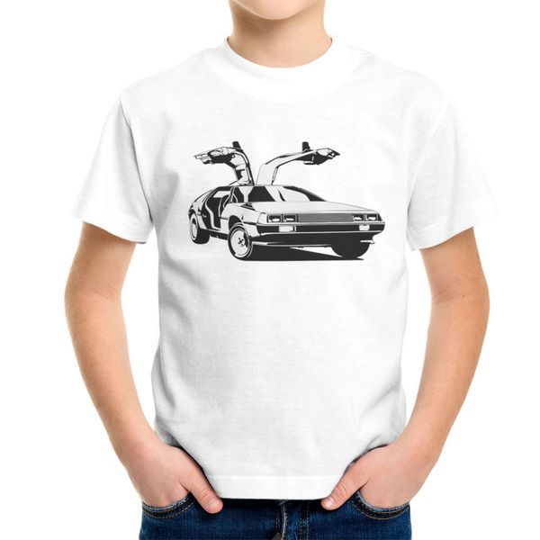 

2019 fashion summer t shirt delorean back to the future t-shirt tee shirt