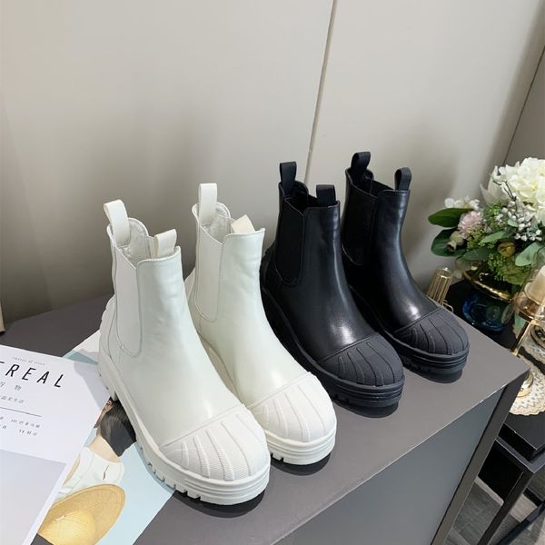 

lace-up mid-sole martin boot luxury shoes fashion design boots women new martin boots, Black