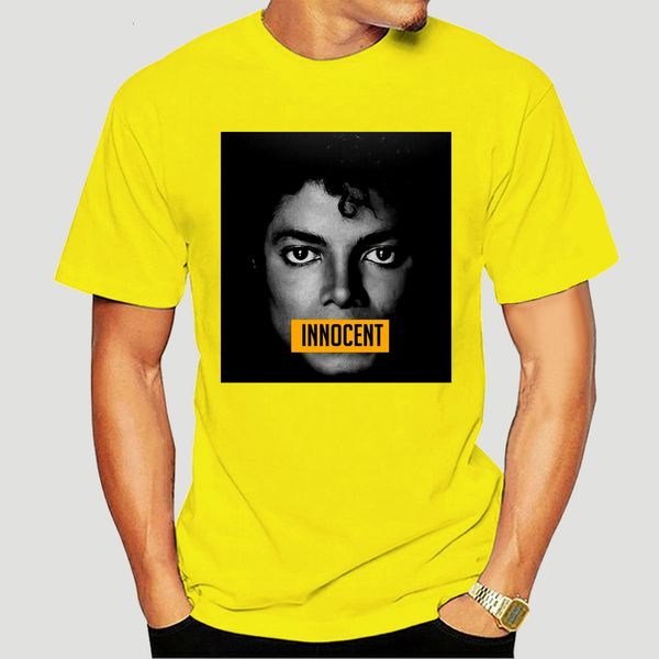 

new michael jackson innocent t shirt custom printed 100% cotton t-shirts vintage 1982 mens s 3xl-3337d
