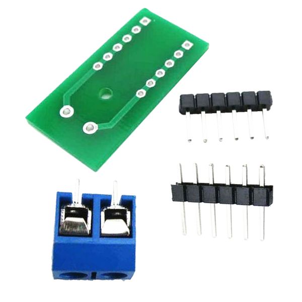 

2.54mm 2p-pitch dupont connector terminal to 2 row 6 pin header female/male board